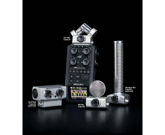 Компактный рекордер Zoom H6