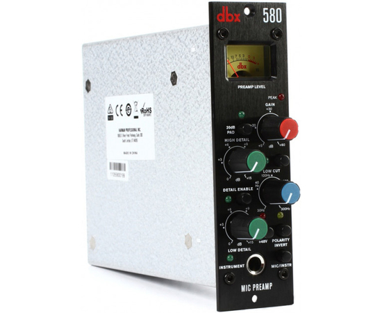 Микрофонный предусилитель DBX 580