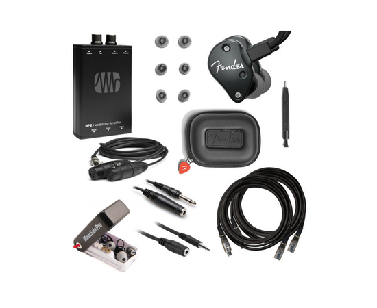 Ушные мониторы FENDER FXA7 IN-EAR MONITORS METALLIC BLACK