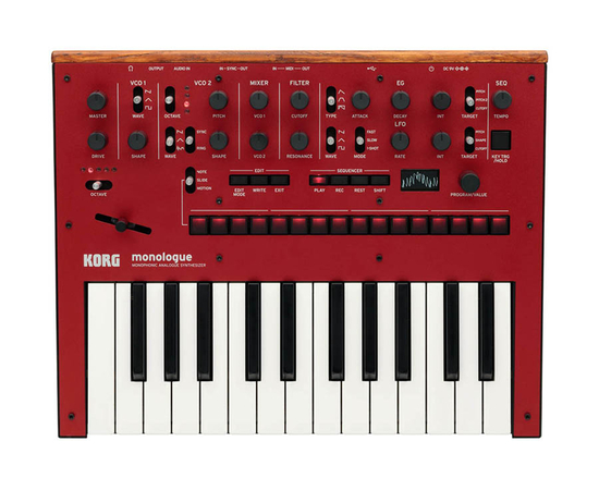 Аналоговый монофонический синтезатор KORG MONOLOGUE-RD - 127890 за 0 грн. | 4Club