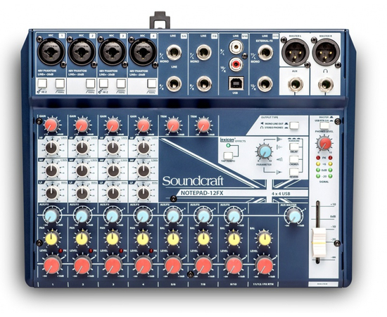 Микшерный пульт Soundcraft Notepad-12FX - 127797 за 10999 грн. | 4Club
