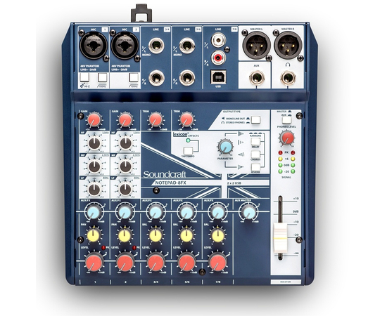 Микшерный пульт Soundcraft Notepad-8FX - 127796 за 8899 грн. | 4Club