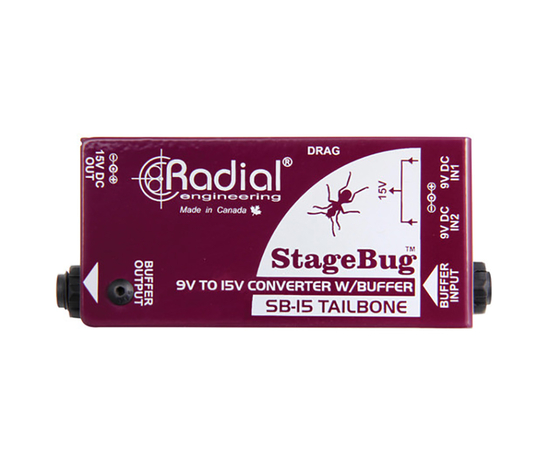 Direct-Box Radial StageBug SB-15 Tailbone