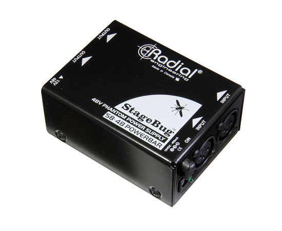 Источник фантомного питания Radial StageBug SB-48 Phantom - 128635 за 9768 грн. | 4Club