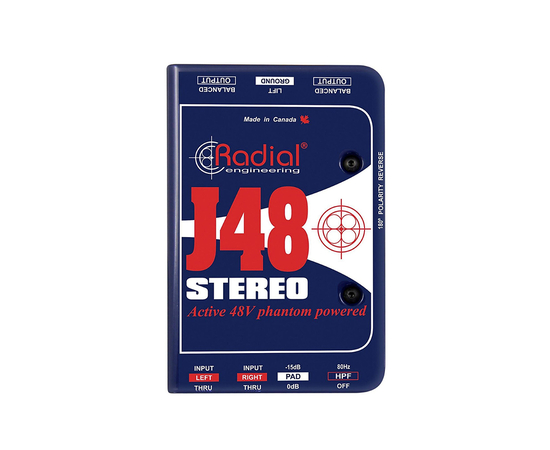 Direct-Box Radial J48 Stereo