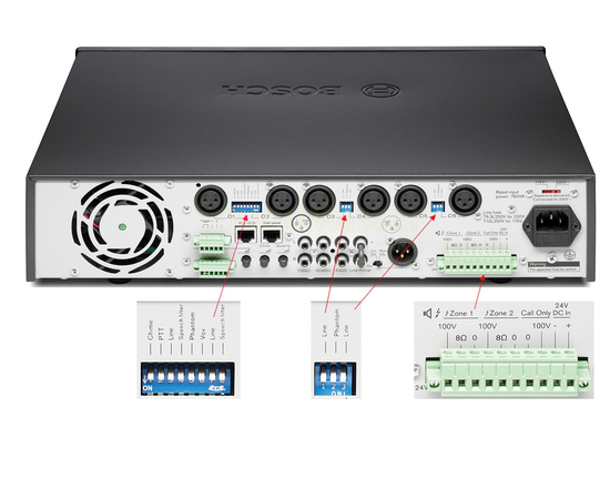 Микширующий усилитель Bosch PLE-2MA120-EU