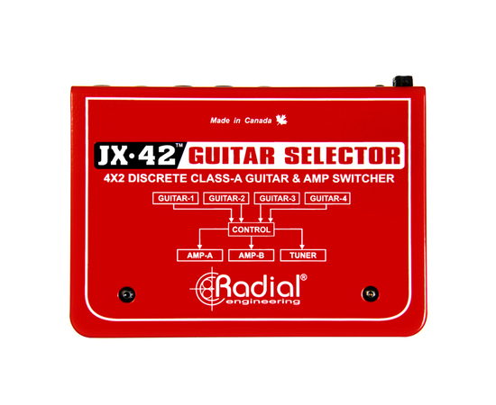 Гитарный свитчер Radial JX42 - 128672 за 0 грн. | 4Club