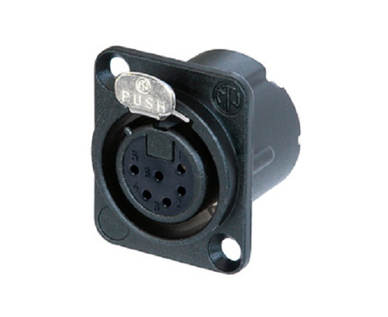 Разъем Neutrik NC6FD-LX-B - 128532 за 0 грн. | 4Club