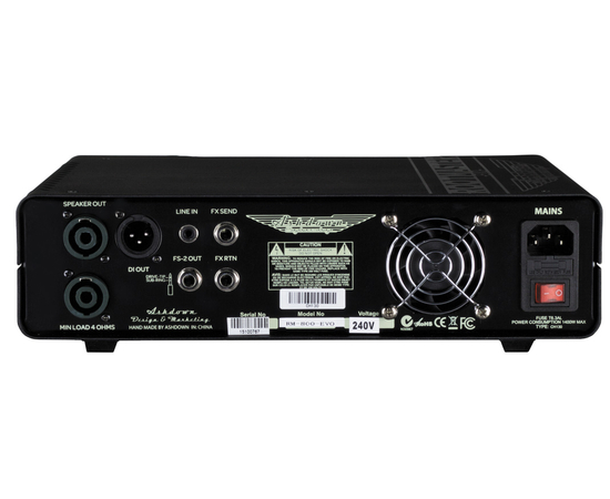 Басовый усилитель-голова ASHDOWN RM-800-EVO