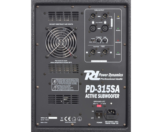 Активный сабвуфер Power Dynamics PD-315SA