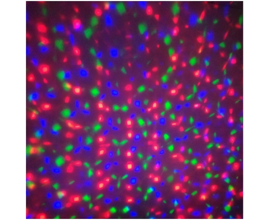 LED прожектор водонепроницаемый FM04 RGB с ДУ