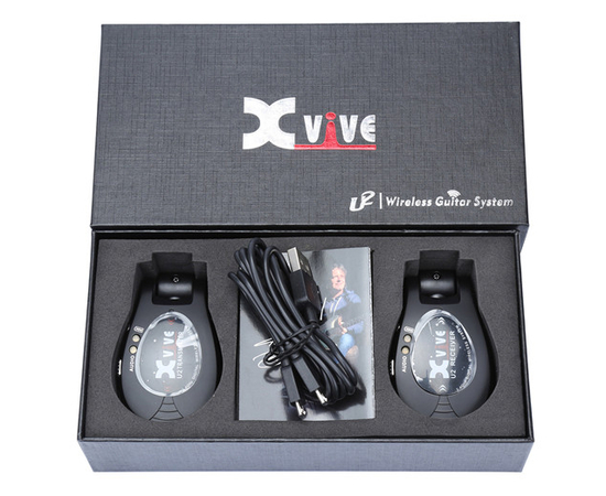 Гитарная радиосистема FZONE XVIVE U2 Black
