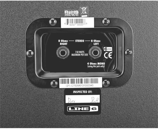 Гитарный кабинет LINE6 SPIDER V 412CAB