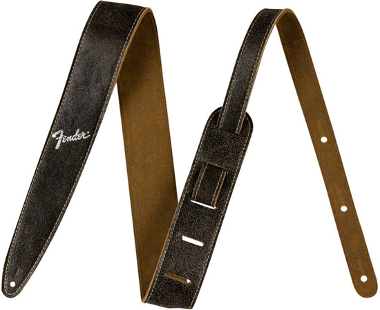 ​Ремень для гитары FENDER 2' DISTRESSED LEATHER STRAP BLACK - 129679 за 0 грн. | 4Club