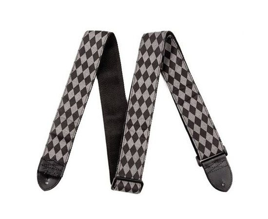 Гитарный ремень FENDER 2' NYLON DIAMOND STRAP BLACK/GREY - 129885 за 0 грн. | 4Club