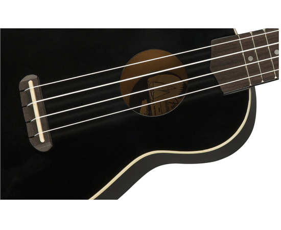 Укулеле FENDER UKULELE VENICE SOPRANO BLACK