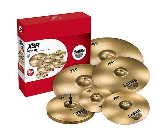 Тарелки SABIAN XSR Super Set Brilliant XSR5007SB - 129788 за 53528 грн. | 4Club