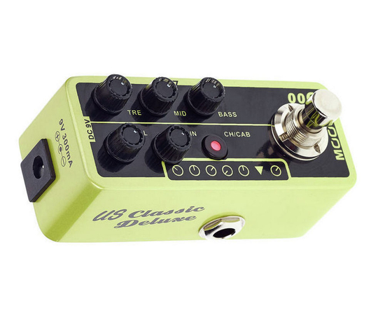 Овердрайв преамп педаль формата мини MOOER US Classic Deluxe