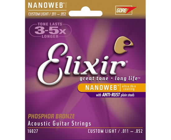 Струны для акустических гитар Elixir PB NW 12LT set - 130101 за 0 грн. | 4Club