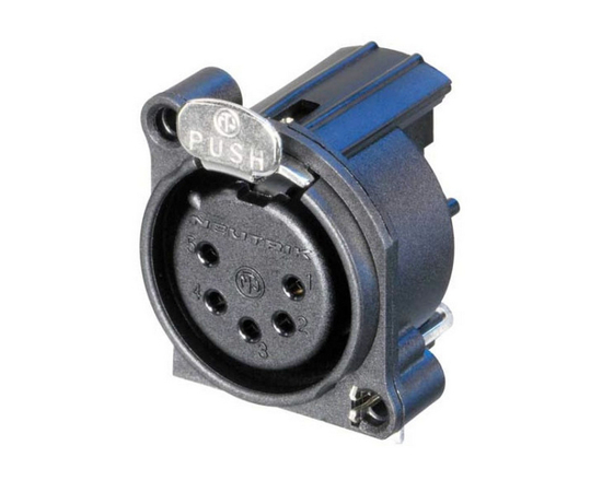 Профессиональный панельный разъем Neutrik NC5FAV - 130247 за 0 грн. | 4Club