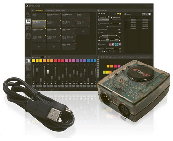 DMX-интерфейс STLS Daslight dvc4 gzm - 130212 за 0 грн. | 4Club