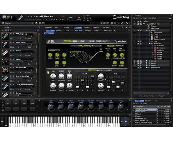 Программное обеспечение Steinberg Halion 6 EE