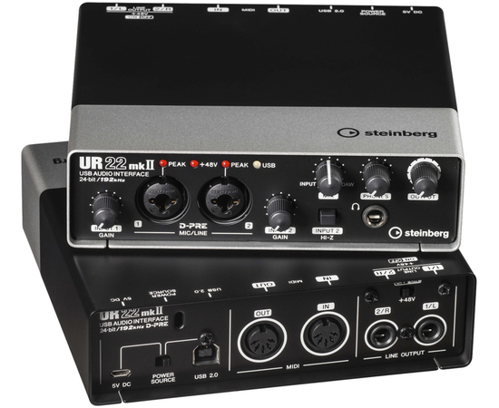 Аудиоинтерфейс Steinberg UR22 MKII