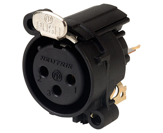 Кабельный разъем XLR Neutrik NC3FAV1-D - 130238 за 33 грн. | 4Club