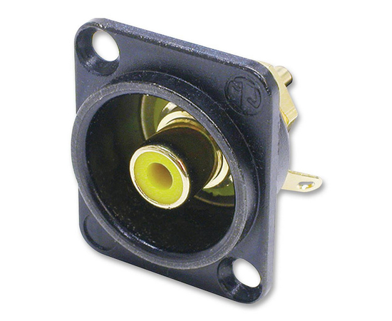 Панельное гнездо Neutrik NF2D-B-4 - 130186 за 0 грн. | 4Club