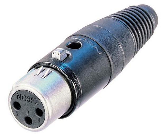 Разъем XLR Neutrik NC3FEZY-B​ - 130264 за 0 грн. | 4Club