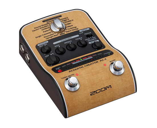 Компактный процессор для акустической гитары Zoom AC-2