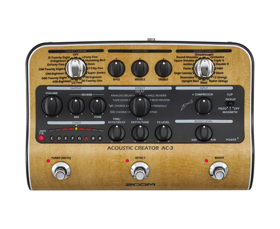 Процессор для акустической гитары Zoom AC-3 - 130432 за 15312 грн. | 4Club