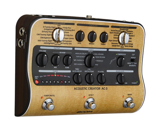 Процессор для акустической гитары Zoom AC-3