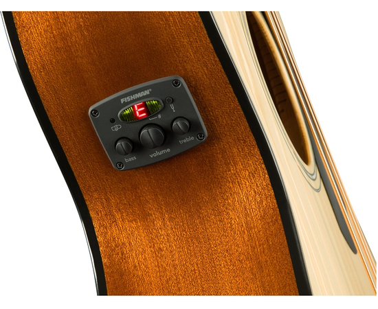 Электроакустическая бас-гитара FENDER CB-60SCE NATURAL