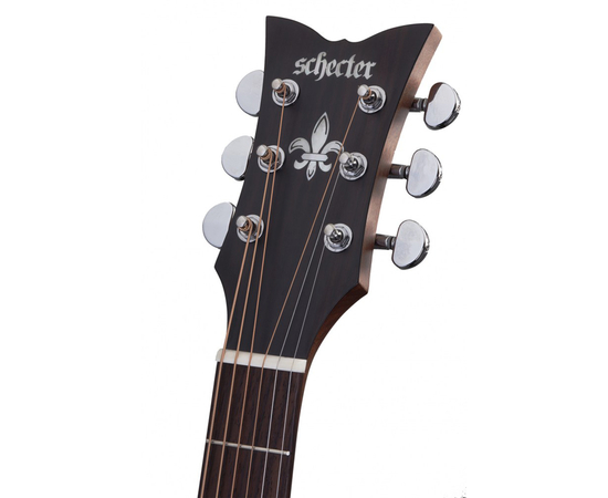 Акустическая гитара SCHECTER DELUXE ACOUSTIC SSTBLK