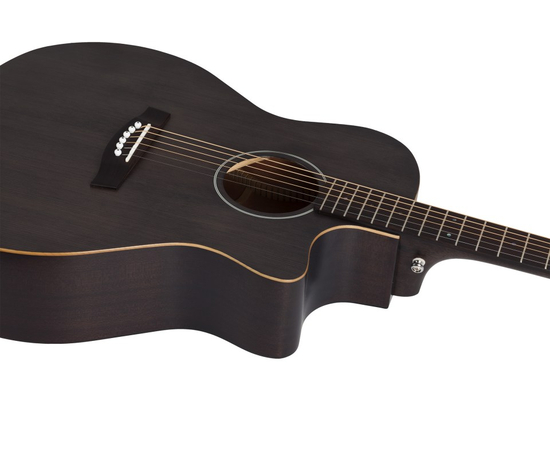 Акустическая гитара SCHECTER DELUXE ACOUSTIC SSTBLK