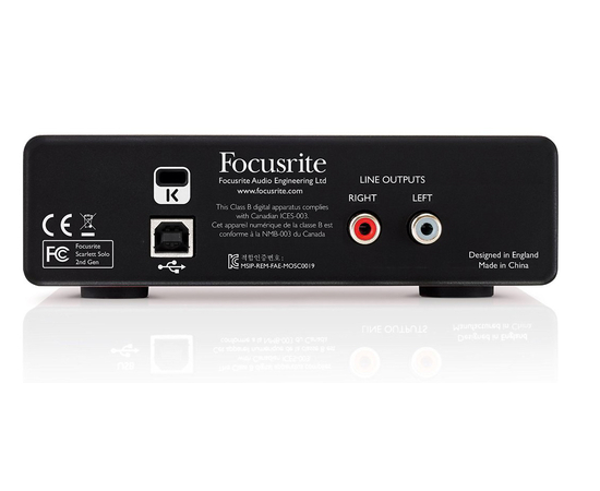 Аудиоинтерфейс FOCUSRITE SCARLETT SOLO NEW
