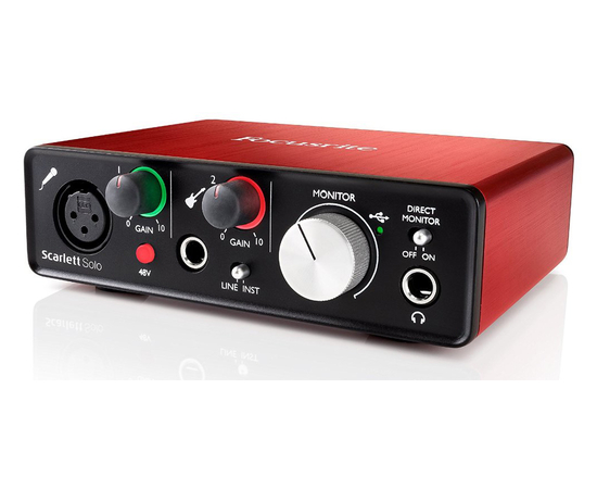 Аудиоинтерфейс FOCUSRITE SCARLETT SOLO NEW