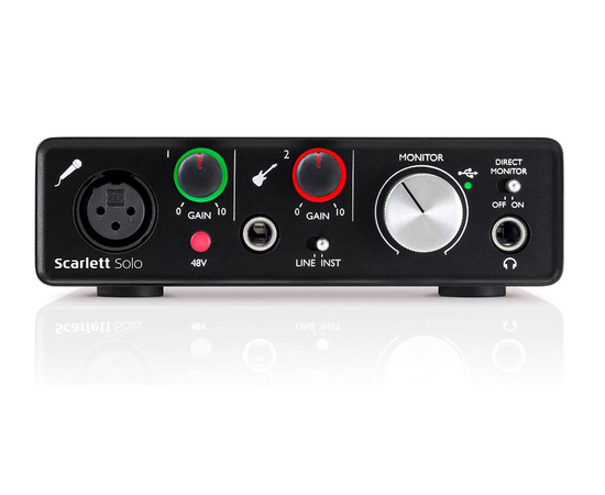 Аудиоинтерфейс FOCUSRITE SCARLETT SOLO NEW