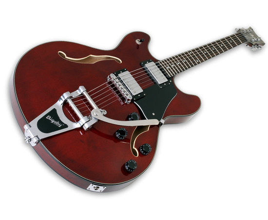 Полуакустическая электрогитара SCHECTER CORSAIR W/BIGSBY GWAL