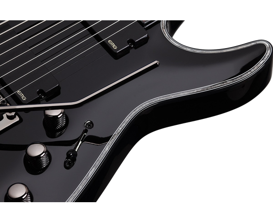 Восьмиструнная электрогитара SCHECTER HELLRAISER C-8 FR BLK