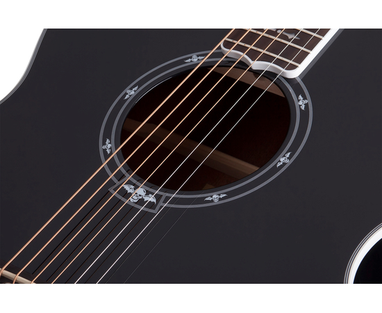 Электроакустическая гитара SCHECTER SYNYSTER GATES-J-ACOUSTIC BLK