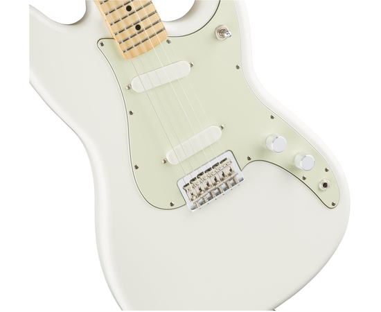 Электрогитара FENDER OFFSET DUO-SONIC MN ARCTIC WHITE