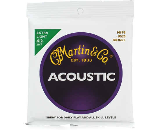 Струны для акустической гитары Martin M170Х - 111932 за 0 грн. | 4Club