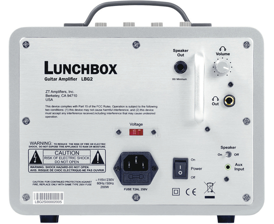 Гитарный комбо ZT Amplifiers Lunchbox Amplifier