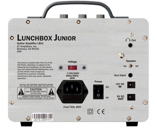 Гитарный комбо ZT Amplifiers Lunchbox Junior Amplifier