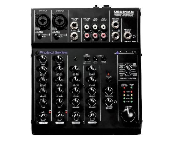 ​Мини-микшер ART USBMix6 - 132855 за 0 грн. | 4Club