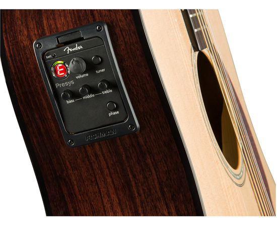 Электроакустическая гитара FENDER CD-140SCE NAT w/case