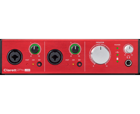 Аудиоинтерфейс FOCUSRITE Clarett 2Pre USB