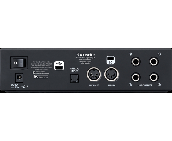Аудиоинтерфейс FOCUSRITE Clarett 2Pre USB